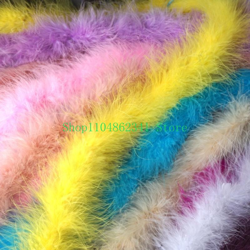 2 ярда, пушистые перья марабу, – обзор и цена Feather Trim Marabou