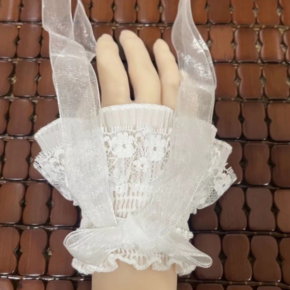 Модные кружевные рукава-наклад – обзор и цена Elastic Lace Trim