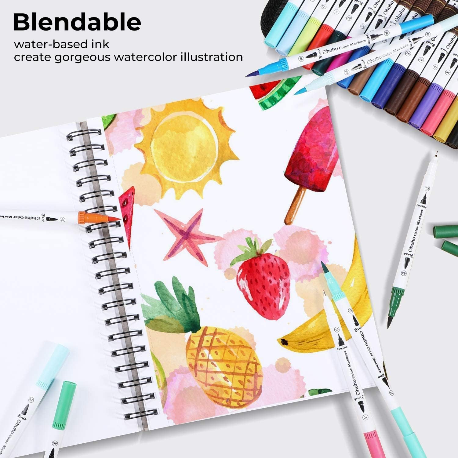 Художественные маркеры Ohuhu,  – обзор и цена Copic Marker Sketch
