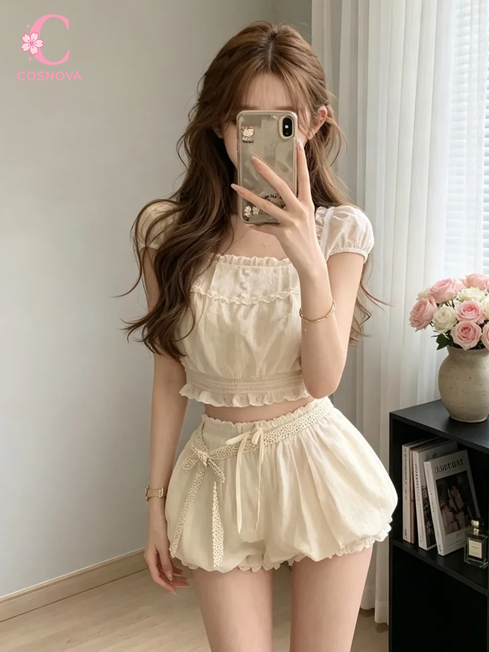 Летний комплект из 2 предметов – обзор и цена Elastic Lace Trim