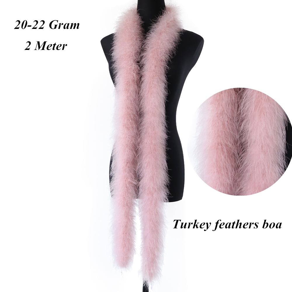 2 м, 22 г, 50 г, натуральное б – обзор и цена Feather Trim Marabou
