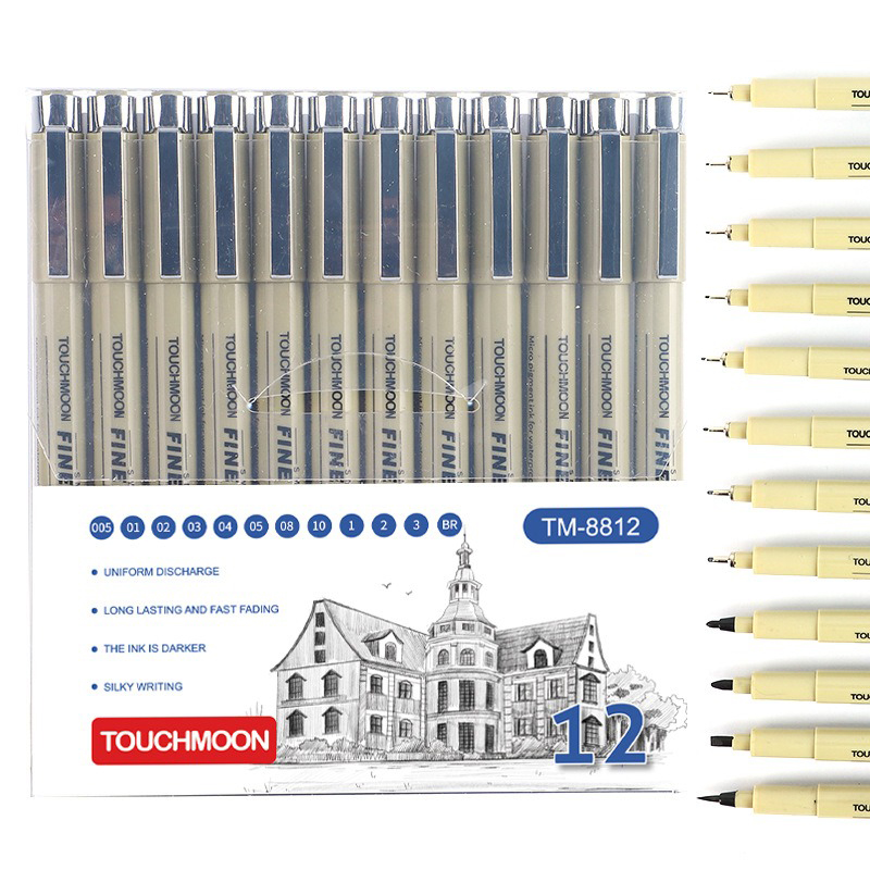 12-контактный пигментный лайне – обзор и цена Copic Marker Sketch