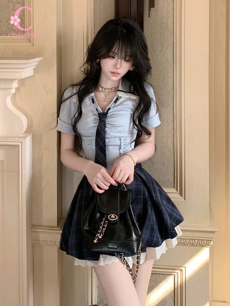 Летний новый комплект в стиле  – обзор и цена Elastic Lace Trim