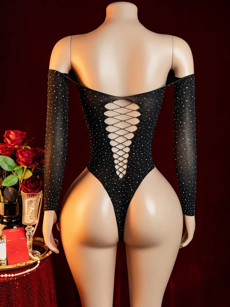 Эротическое белье: Сетчатый ко – обзор и цена Crystal Mesh Fabric