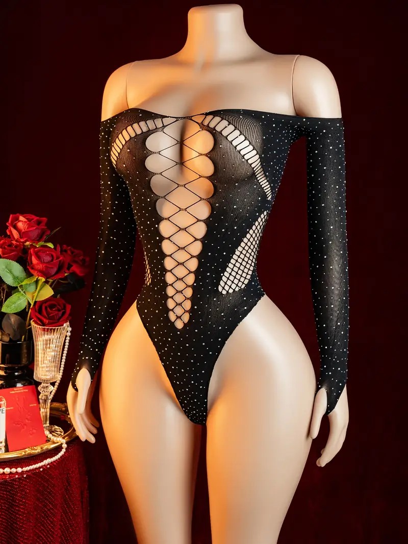 Эротическое белье: Сетчатый ко – обзор и цена Crystal Mesh Fabric