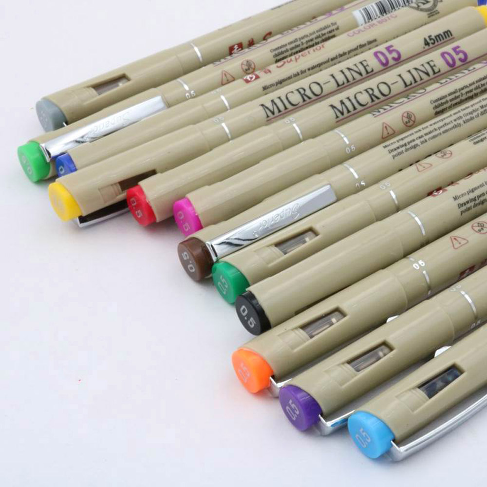 12 цветов, пористые ручки, диз – обзор и цена Copic Marker Sketch