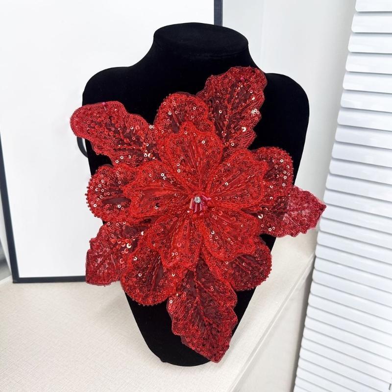 39BD отделка с цветочной аппли – обзор и цена Applique Patch Flower