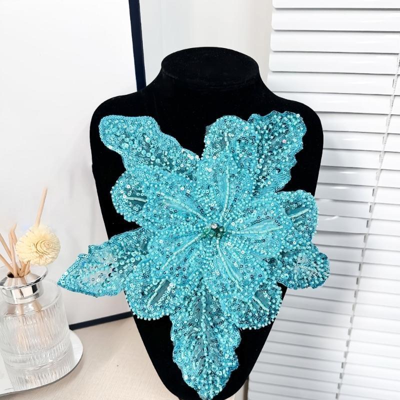 39BD отделка с цветочной аппли – обзор и цена Applique Patch Flower