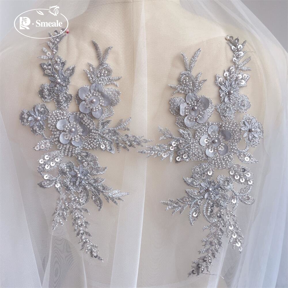 2 шт./1 пара, новые 12 цветов, – обзор и цена Applique Patch Flower