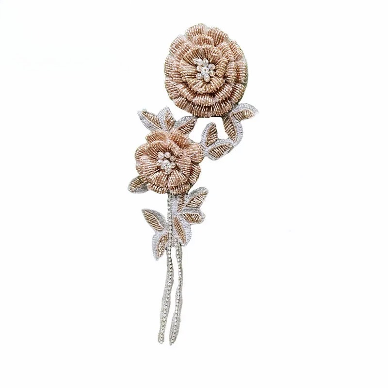 НОВЫЕ разноцветные цветы из би – обзор и цена Applique Patch Flower