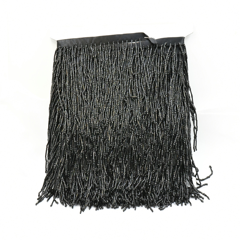 Бахрома из стеклянных бусин ши – обзор и цена Beaded Trim Fringe