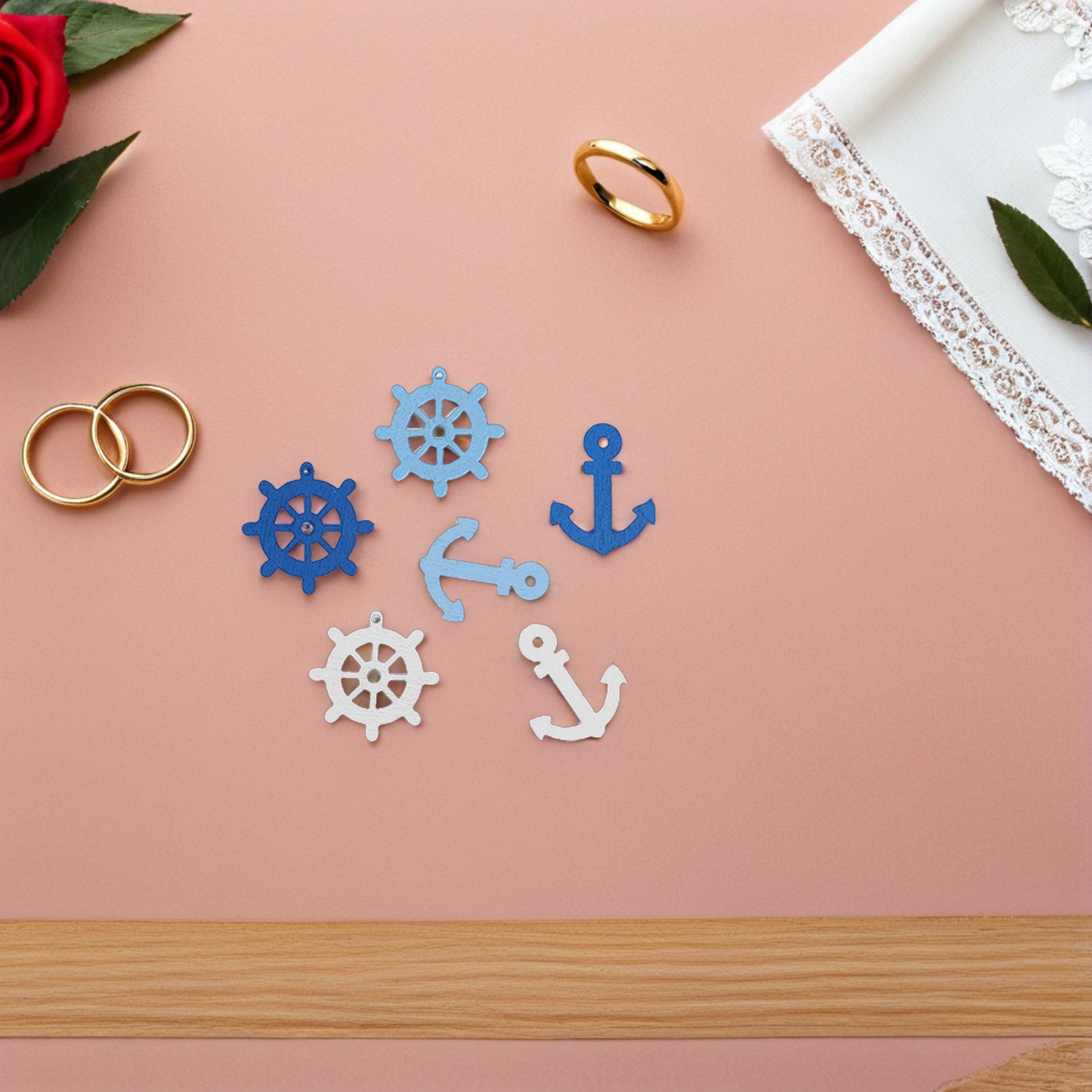100 шт. деревянных мини-подвес – обзор и цена Embellishments For Scrapbooking