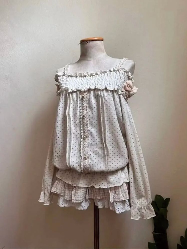 Нежный японский винтажный комп – обзор и цена Elastic Lace Trim